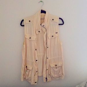 Max Jeans Cargo Vest